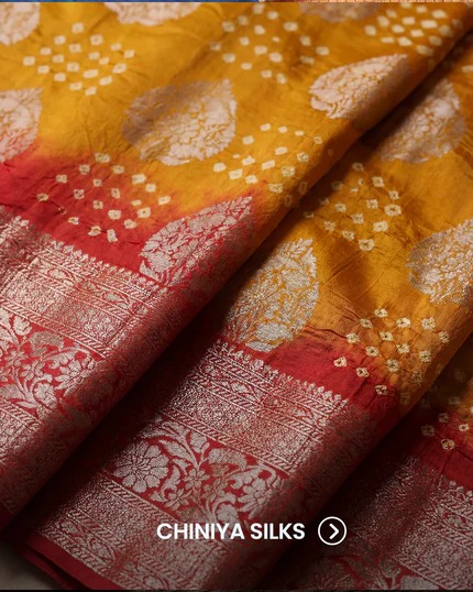 Chiniya silk sarees